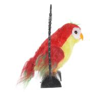 CVUTOVO Talking Parrot Toy Boys and Girls Recording Educational Toy Soft Plush No Battery Hanging Decor Fun for Boys and Girls
