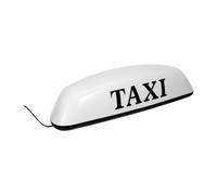 CVUTOVO Taxi Roof Light with Suction Cup Base LED Car Top Lamp Sign for Nighttime Illumination Stable Weatherproof Design Suitable for International Use and Rough Roads