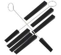 CVUTOVO Tuning Tools for Piano Long Mute Strips Damper Block Rubber Metal Sturdy Easy Tuning Delicate Shape Beautiful Look Suitable for Beginners and Professionals