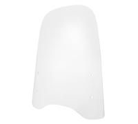 CVUTOVO Universal Motorcycle Windscreen Pc Windshield Shatterproof Scooter Wind Deflector Suitable for Electric Scooters and Motorcycles Outdoor Wind Protection