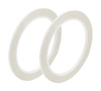 CVUTOVO Violin Fretboard Tape 3mm White 2pcs Fingerboard Stickers for Beginners Universal Violin and Cello Note Position Decor for String Instrument Fingering