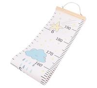 CVUTOVO Waterproof Animal Pattern Growth Chart Canvas Ruler for Height Measurement on Interior Walls and Bathroom, Environmental Protection Material and Random Color