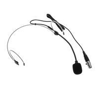 CVUTOVO Wired Headworn Microphone Headset with High Sensitivity Noise Cancelling Mic for Clear Communication Integrated Voice Amplifier Comfortable Over-ear Design for Stage Performance