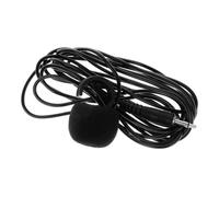 CVUTOVO Wired Instrument Microphone for Flutes and Saxophones with Abs Plastic Body, Easy to Use Condenser Mic Designed for Recordings and Concerts, Versatile Design Black Wired Pick-up