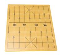 CVUTOVO Wooden Dual-use Chessboard for Chinese Chess and Gobang Eco- Game Accessory Multifunctional Intellectual Board for Party and Family Entertainment
