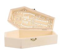 CVUTOVO Wooden Pet Urn for Ashes with Smooth Surface and Safe to Use Material, Small Household Cinerary Casket Suitable for Home or Bag, Memorial Box for Those Who Have Lost Their Beloved