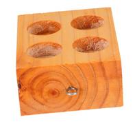 CVUTOVO Wooden Physics Experiment Slider Block for Classroom Mechanics Friction Block for Inclined Plane Gravity Experiments Educational Stem Tool for Science Labs