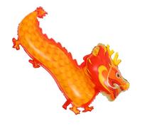 CVUTOVO Year of Dragon Foil Balloon for Chinese Year Party Decor Lightweight Dragon Balloon for Spring Festival Background Easy to Hang and Reuse
