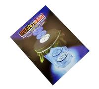 CVZJ Coin Tricks Fun Reusable Coin Penetration Film Tricks Amazing Tricks for Adult Kid