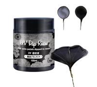 CVZJ DIP Resin for Wire Flower Petals Liquid Ultraviolets Curing Crystal Jewelry Making for Beginners