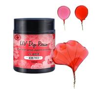 CVZJ DIP Resin for Wire Flower Petals Liquid Ultraviolets Curing Crystal Jewelry Making for Beginners