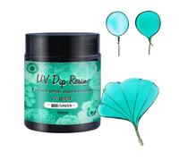 CVZJ DIP Resin for Wire Flower Petals Liquid Ultraviolets Curing Crystal Jewelry Making for Beginners