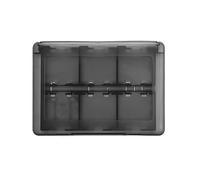 CVZJ Game Accessories for Case 28 in 1 Game Card Memory Card for Case Holder Cartridge Storage Box for Holder Black ABS