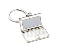 CVZJ Keychain Simulation Computer Laptop Pendants Women Men Car Keychain Keyring Holder Keyring Souvenir Jewelry Gift Alloy