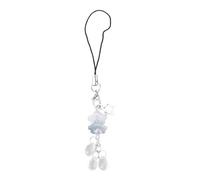 CVZJ Phone Charm Star Jellyfish Pendant Keychain Phone Chain Strap Lanyard Backpack Ornament Bag Accessory Car Key Holder