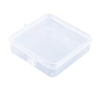 CVZJ Portable Baby Infant Teether for Case ansparent Holder Pacifier Chain Storage Box Newborn Outdoor avel Clear avel PP