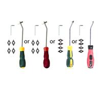 CVZJ Portable Tungsten Steel Ceramic Tile Grout Remover Ceramic Tile Cleaner Angled Grout Scrng Rake Tool Tile Cleaning Rubber+Tungsten Steel+Stainless Steel