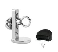 CVZJ Set of Adjustable Clarinet Thumb Finger Rest with Rubber Cushion Protector for Clarinet Oboe Woodwind Musical Instrument Stainless Steel + Rubber