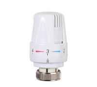 CVZJ Straight Type Thermostatic Radiator Regulator Valves Water/Floor Heating Temperature Manual Control Valves Head