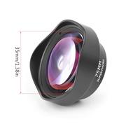 CVZJ Super Macro Cell Phone External Lens 75mm Telephoto Macro Lens 10X Maginification for Flower Jewelry