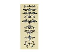CVZJ Thin Inlay Sticker Fretboard Decals Marker For Electric Acoustic Guitar