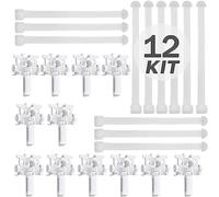 CVZJ Vertical Blind Repair set Curtain Repair Carrier set Easy to Install Replacement Part for Vertical Blinds Pvc