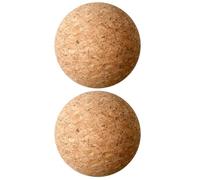 CVZJ Wooden Cork Ball Stoppers 2.4inch Wine Cork Ball Replacement Practical Cork Ball Stopper 2pcs/set for Wine Bottles