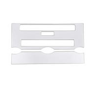 CVZXSDWLL CD Control Panel Trim Compatible With Land For Rover For Range For Rover For Sport L320 2012 2013 Car Air Conditioning CD Control Button Panel Decorative Cover(Silver)
