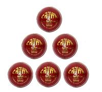 CW 6 X Crown Red Cricket Ball box 4piece 156g Genuine Leather, Balls