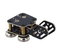 CW Electric Key for Morse Code Training, PCB Double Paddle Automatic Key with USB Interface, Compact Metal Design for CW Radio Enthusiasts