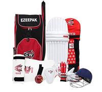 CW Player Choice Training Cricket Kit Without Bat Right Or Lefty Handed Complete Batting Set (Full (14+ Yr) Senr, Right)