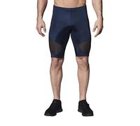CW-X Men's Stabilyx Ventilator Joint Support Compression Shorts, True Navy, Small