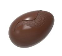 CW12107 - Chocolate World Polycarbonate Egg with Flame Mould by Nora Chokladskola