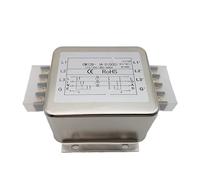 CW12B-3A/6A/10A/20A/30A/40A-S 005 Three-fire and one-ground terminal block power filter 380V three-phase three-wire(3A CW12B-3A-S 005)
