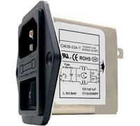 Cw2B Three-In-One Cw1D 3 6 10A Socket Power For Filter Purification Interference T Single-Phase Ac 220V(CW2B 3A T Black switch)
