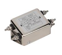 CW4L2-10A-S Double Stage Bolt Type Power Filter Single Phase AC 115-250V 50/60Hz, Low Leakage Current, High Insertion Loss, Industrial Electrical Noise Supp(CW4L2-10A-S)