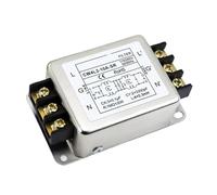 CW4L2-SR single-phase two-stage AC power filter rail type 220V anti-interference 20A 30A 40A(CW4L2-10A-SR Rail terminals)