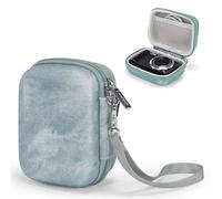 Cwatcun Camera Carrying Case for Digital Camera, Small Camera Pouch for AbergBest 2.7" LCD Kodak Pixpro/Canon PowerShot ELPH 180/190 / DSCW830 Travel Cameras, Waterproof Shockproof Case-Grey