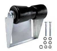 CWaveRow 8" Boat Trailer Keel Roller with Bracket Compatible with Boat Trailer Adjustable Galvanized Steel Keel Roller Assembly Kit