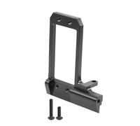 CWBSEB 1/10 RC Aluminum BTA Servo Mount Replacement Fits F10 Portal Axle | Behind Axle Steering Bracket Recessed Servo Relocation Plate DIY 4 Link Conversion Kit(Black)