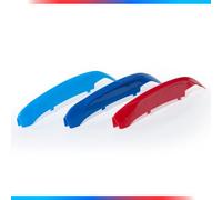 CWCHUHAI 3 Pcs Front Insert Grill Stripes for BMW X Series F48 F49 X1 2015-2019 (8 Slats), Car Accessories Front Grille Trim Stripes Cover Front Grill Covers