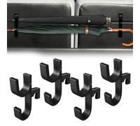 CWCHUHAI 4 Pcs Car Boot Hooks for Jaguar F-Pace 2016-2025, Rear Cargo Area Umbrella Holder Practical Interior Organizer Accessories ABS Plastic