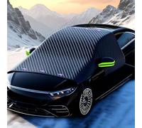 CWCHUHAI Car Windscreen Cover for Suzuki Ignis 2025-2020, Magnets Winter Snowproof Windshield Cover with Side Mirror Cover - UV Protection & Ice Shield