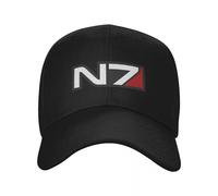 CWCMZDH Baseball Cap Sun Hat N7 Emblem Mass Effect Baseball Cap Sun hat Hard hat Trucker Hat Beach Female Men