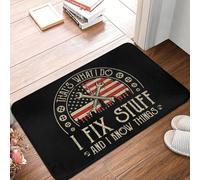 CWCMZDH I Fix Stuff Doormat Mat Anti-Slip Mechanic Engineer Gift Bathroom Kitchen Balcony Rug Carpet