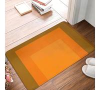 CWCMZDH josef albers Homage to the Square Autumn Climax Anti-slip Doormat Floor Mat for Kitchen Entrance Home Balcony Footpad Mats