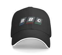CWCMZDH Men's Baseball Caps BBC Retro Logo Classic T-Shirt Baseball Cap Cute Women's Hats Men