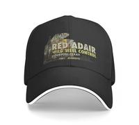 CWCMZDH Men's Baseball Caps Red Adair Wild Well Control 1959 Baseball Cap Streetwear Thermal Visor for Girls Men
