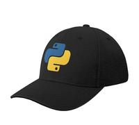 CWCMZDH Men's Printed Baseball Cap Python Programming Baseball Cap Ball Cap Birthday Female Men's