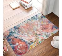 CWCMZDH Protea And The Ant, 2006 Painting by Jody Hemphill Smith Anti-slip Doormat Floor Mat Entrance Home Living room Footpad Mats